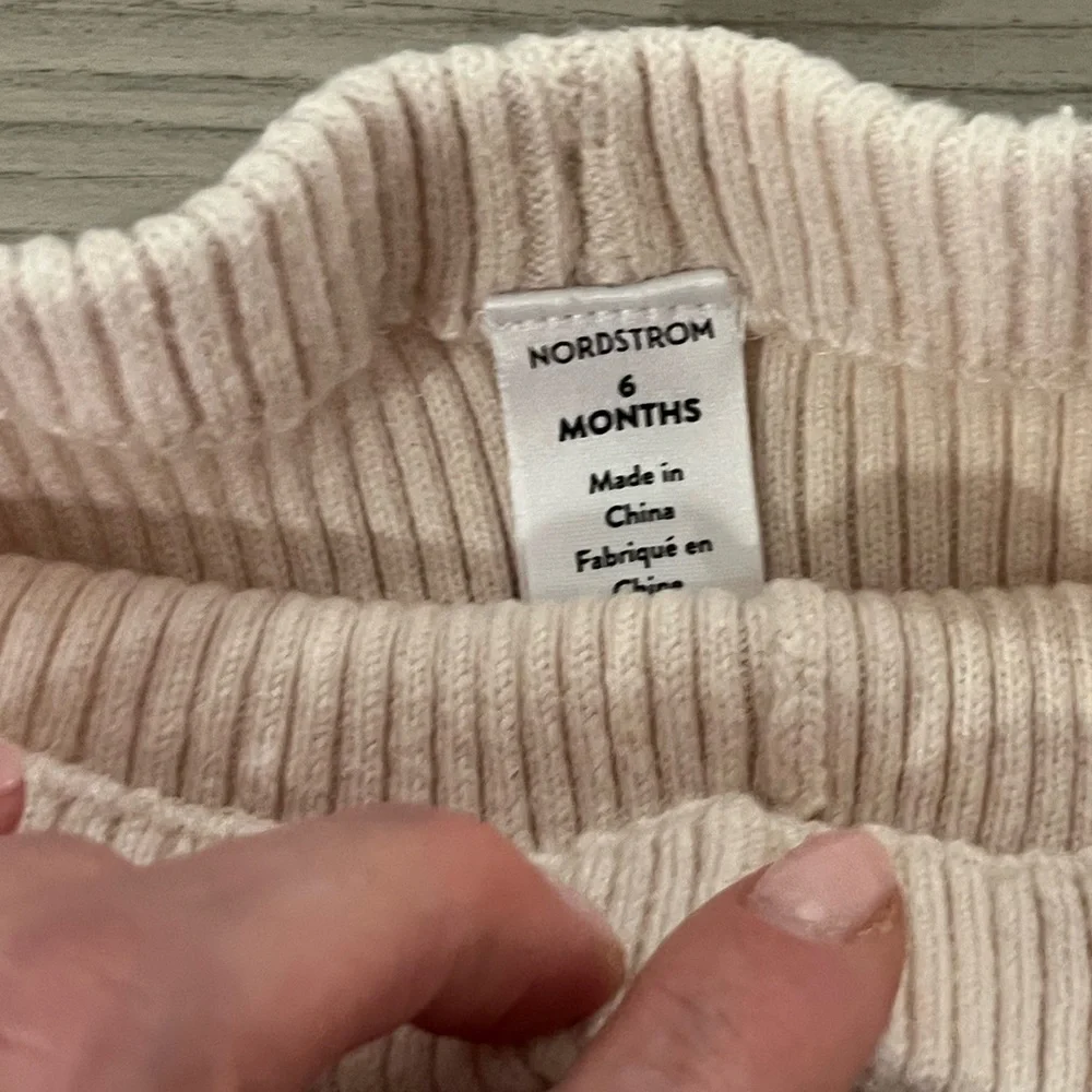 EUC ruffle shoulder sweater and pants set - Picture 5 of 6